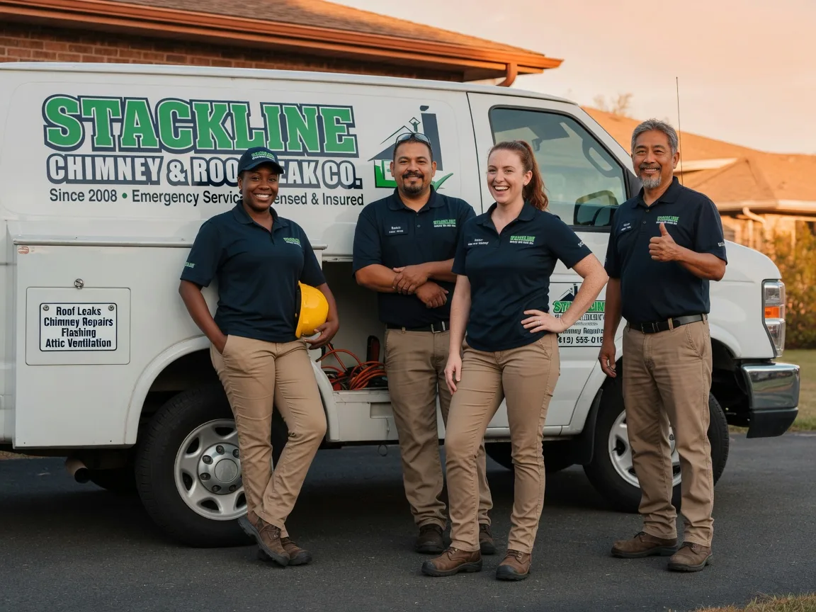 Chimney flashing repair company in Granite City, IL